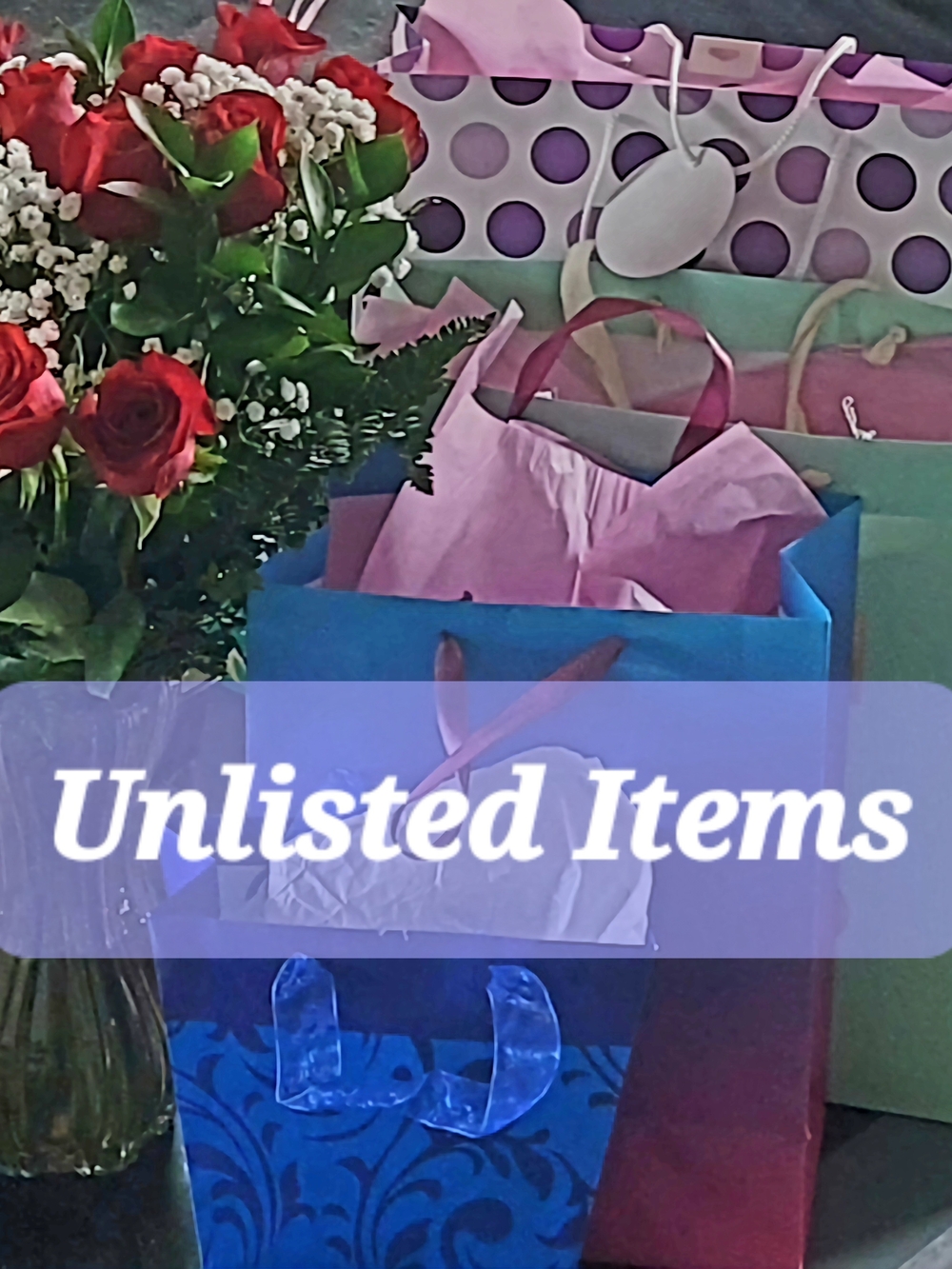 Unlisted Items for Live Show
